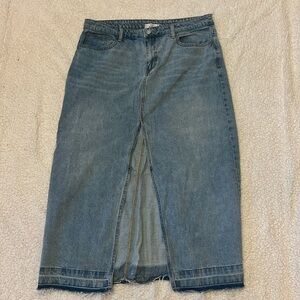 BDG Long Denim Skirt; Size women’s XL